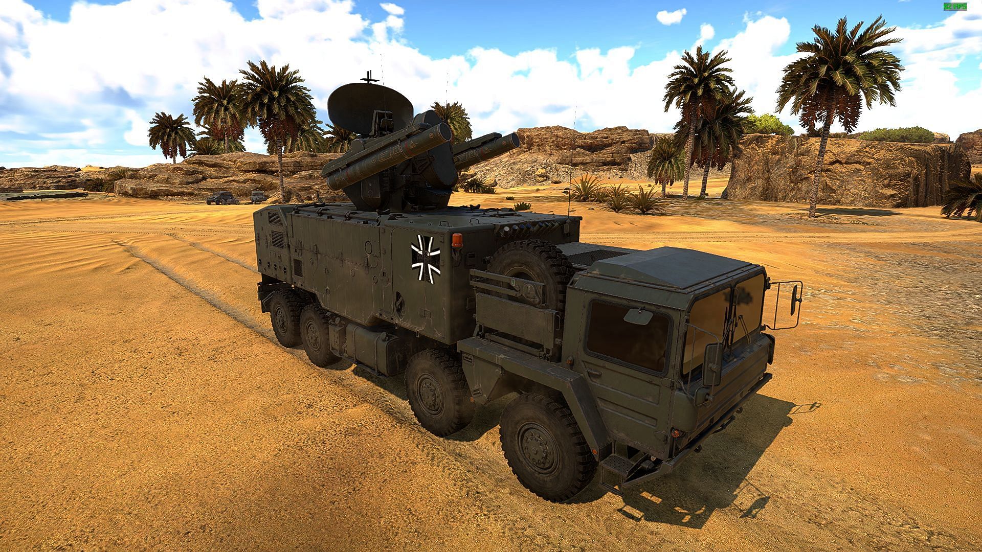 The FlaRakRad in War Thunder (Image via Gaijin Entertainment)