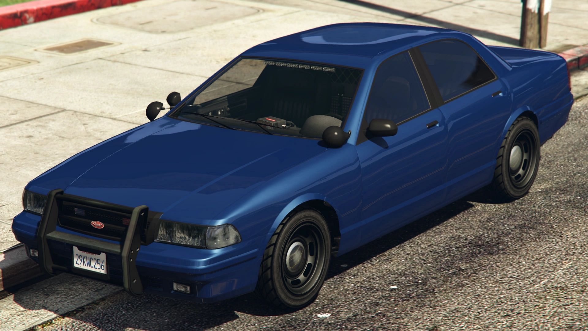 The Unmarked Cruiser looks like a civilian vehicle (Image via GTA Wiki || Rockstar Games)