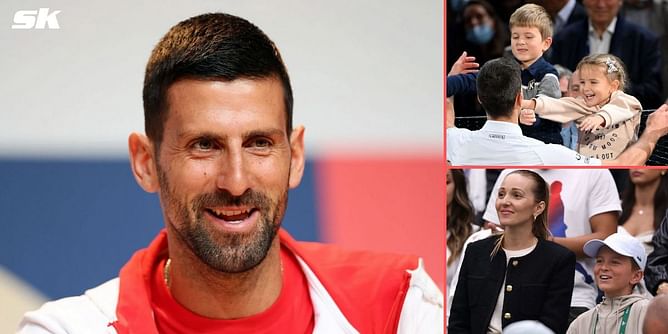 "She's more into reading about unicorns" - Novak Djokovic opens up on daughter Tara and son Stefan's perception of his stardom