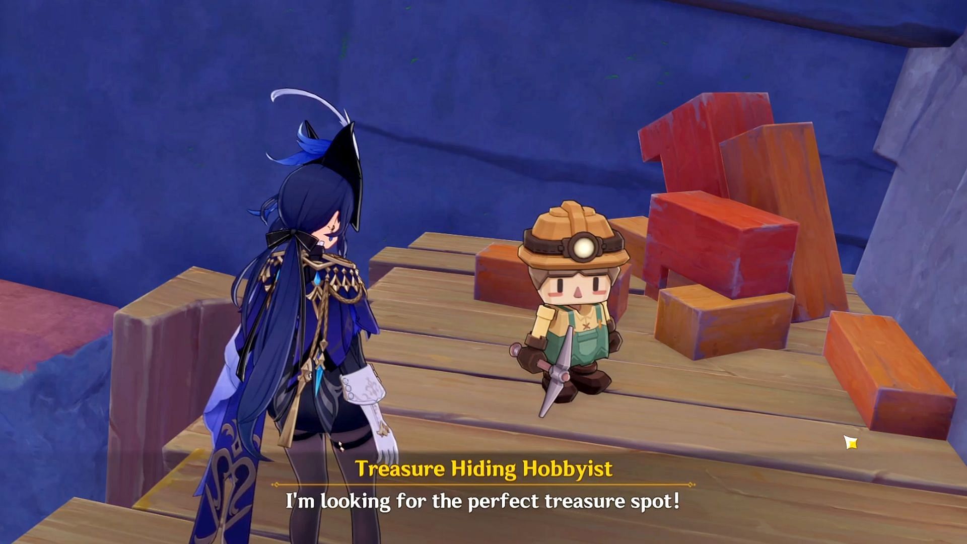 This article explains how to reach the Treasure Hiding Hobbyist