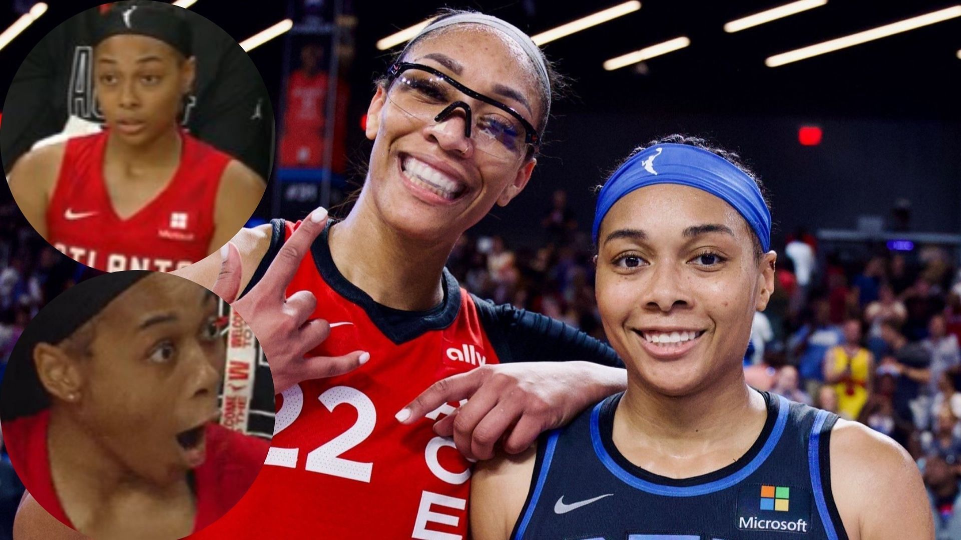 WNBA: Watch: A'ja Wilson And Other WNBA Stars Celebrate Wildly After ...