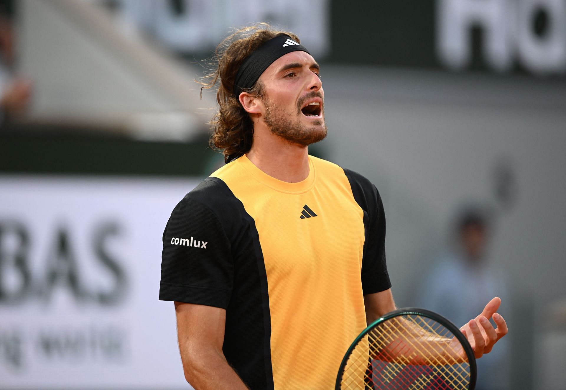 Stefanos Tsitsipas at 2024 French Open - Day 10 - Getty Images