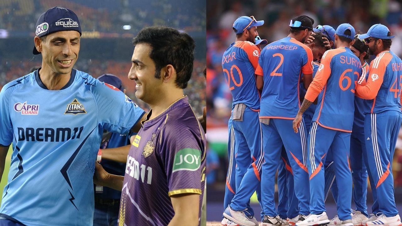 आशीष नेहरा का नाम भी टीम इंडिया का कोच बनने की रेस में था (Photo Credit: X/@gujarat_titans, Getty Images)