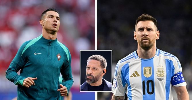 “Messi hasn’t scored in Copa America and I haven’t heard a sniff” - Rio Ferdinand on whether Cristiano Ronaldo should leave Portugal team