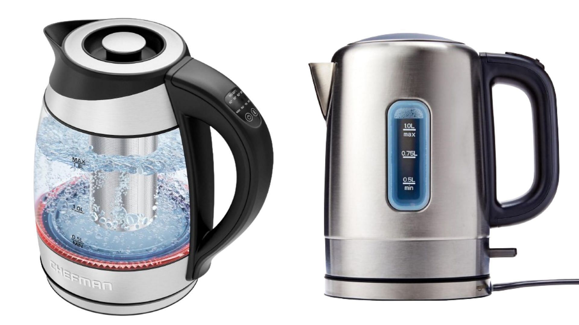 The Amazon Basics Electric Kettle is a popular back-to-school gadget (Image via Amazon)