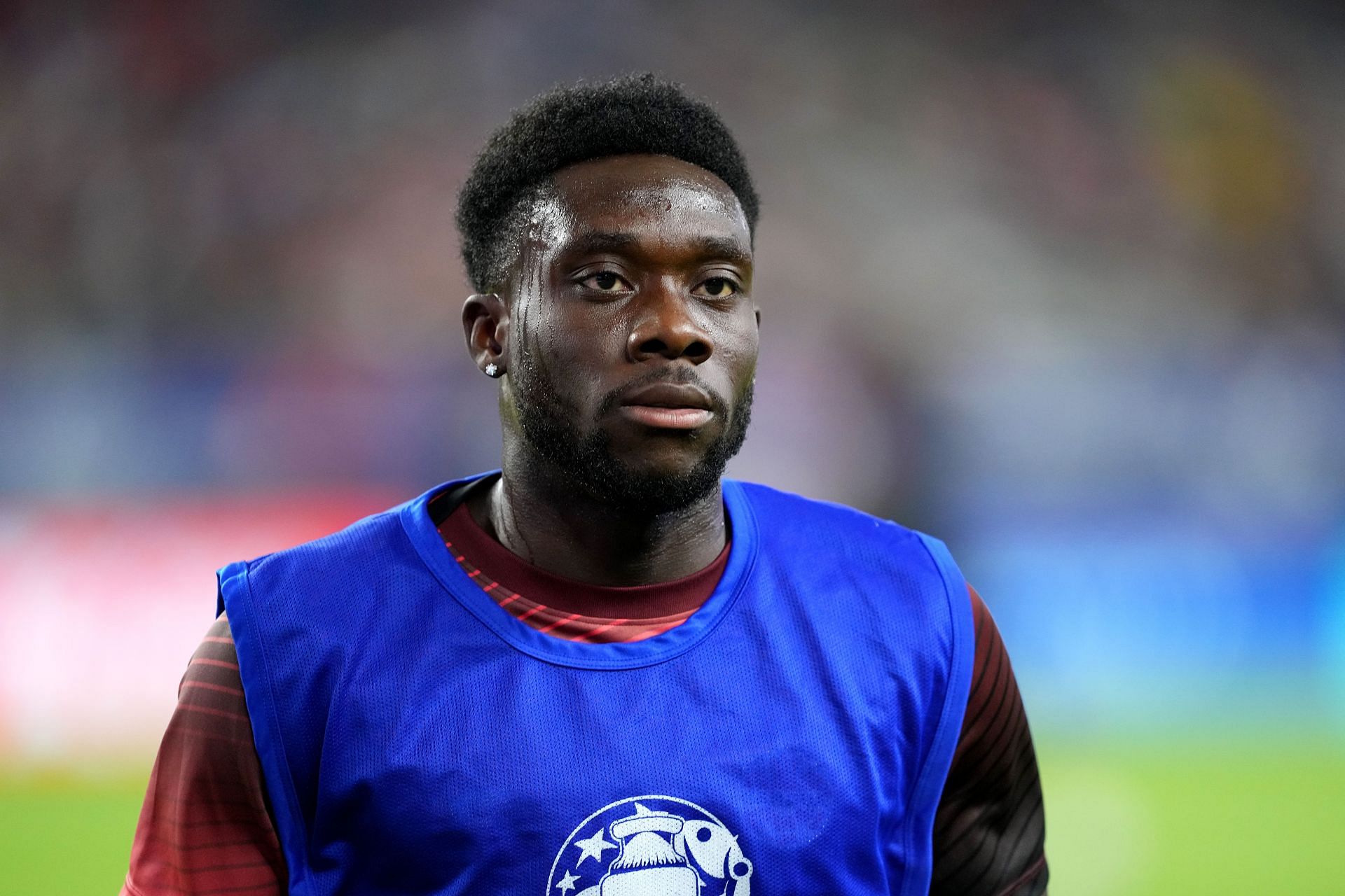 Alphonso Davies at CONMEBOL Copa America USA 2024 with Canada. Source: Getty