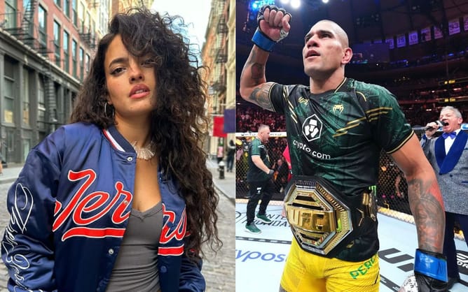 Nina-Marie Daniele plays matchmaker for Alex Pereira: "Best striker vs best grappler"