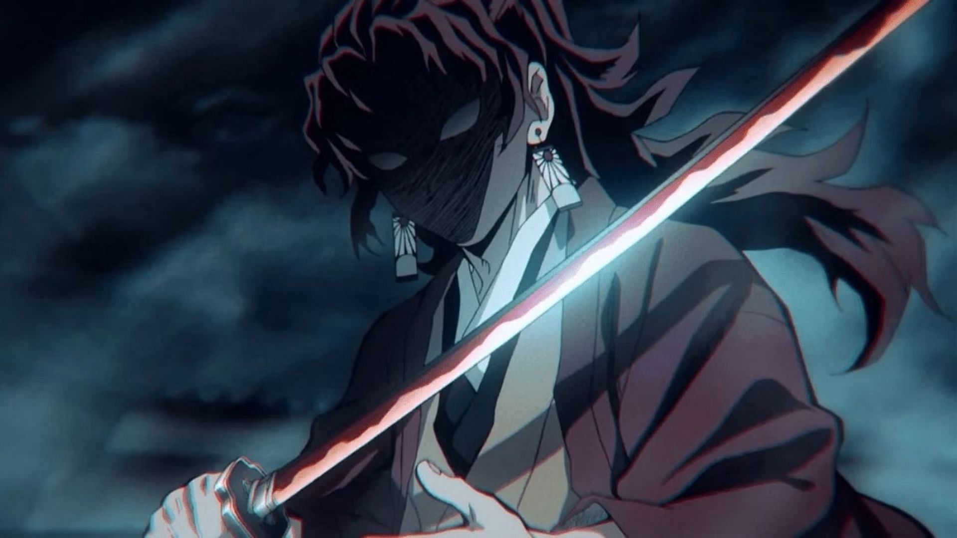 Yoriichi Tsugikuni as shown in the anime series (Image via Studio Ufotable)