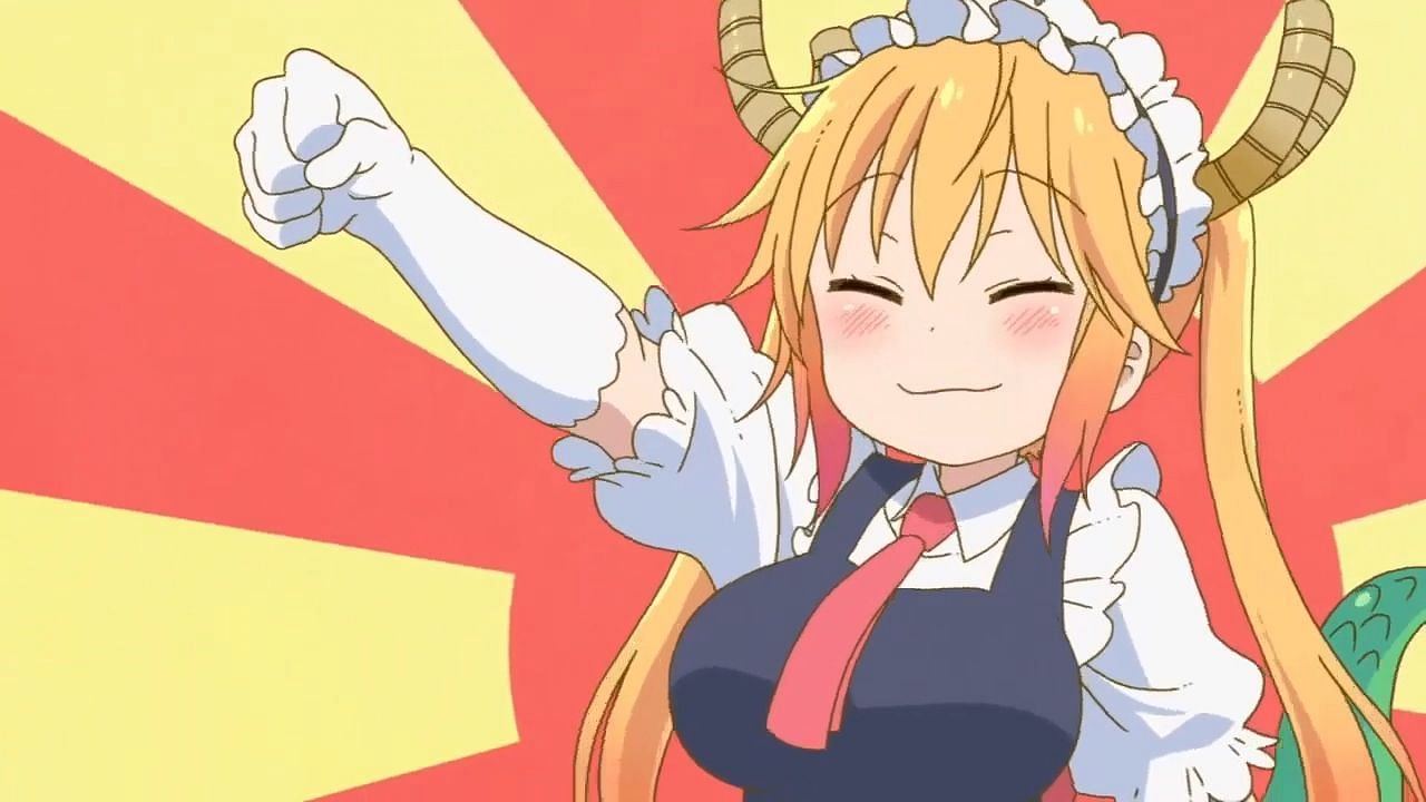 Miss Kobayashi&#039;s Dragon Maid (Image via Kyoto Animation)