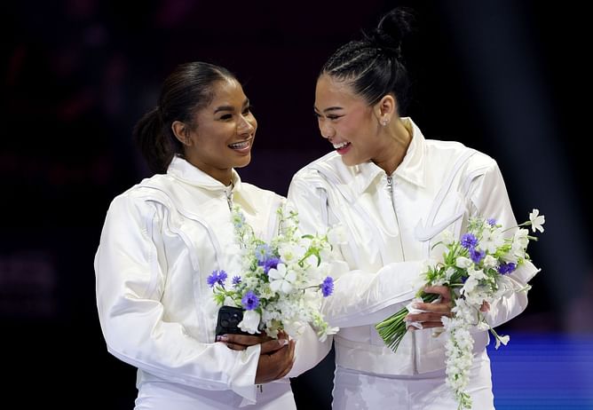USA Gymnastics Team for Paris Olympics 2024's NCAA representation: Which college has produced most of the 8 athletes in the team?