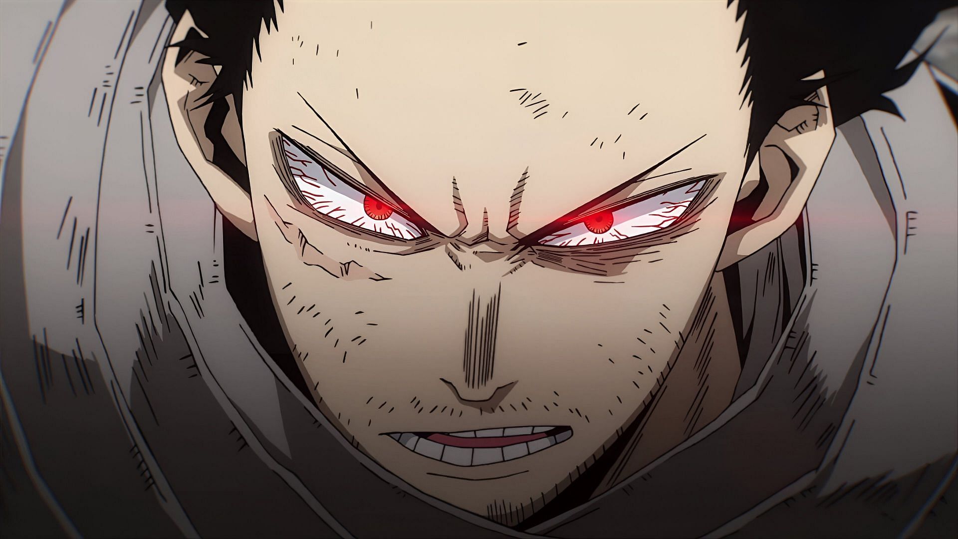 Aizawa as seen in the anime (Image via BONES)