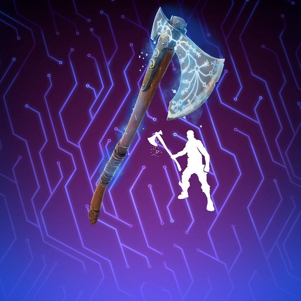 Channel the power of the ancient Gods as you swing this mighty Pickaxe (Image via Epic Games)