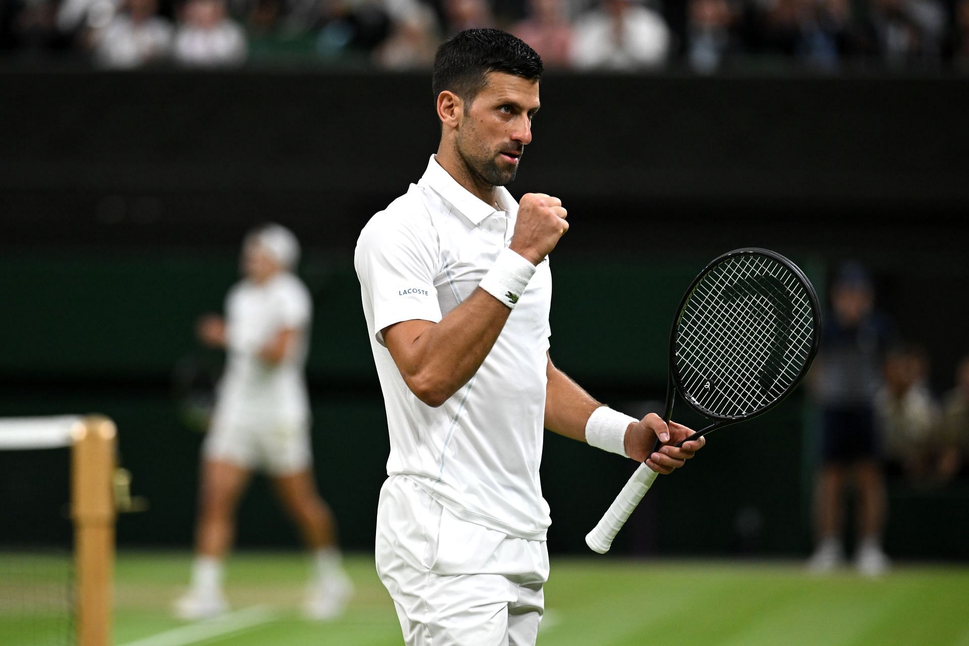 Novak Djokovic is into his 13th Wimbledon semifinal (IMAGE: GETTY)