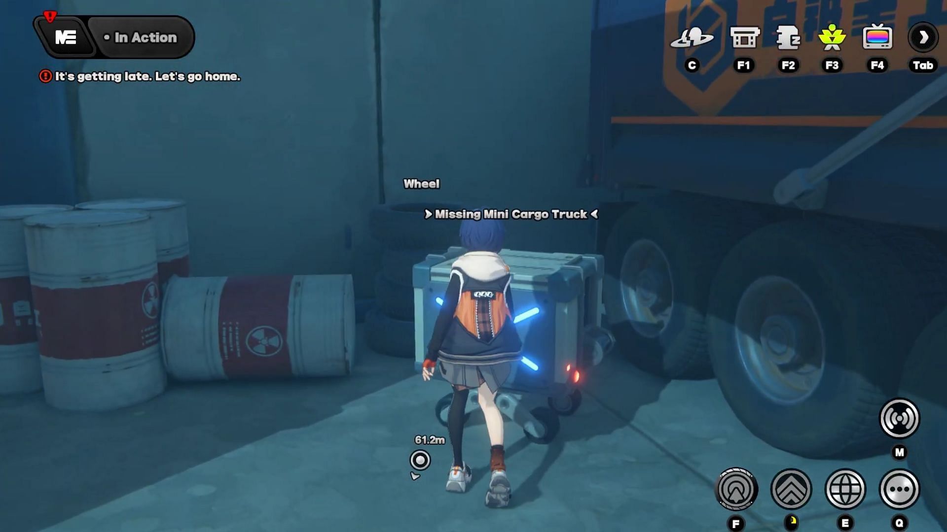 The second missing cargo truck location (Image via HoYoverse)