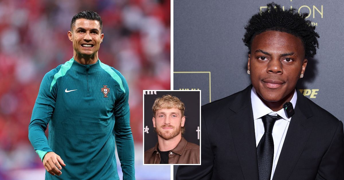 IShowSpeed spoke glowingly of his meeting with Cristiano Ronaldo while on Logan Paul