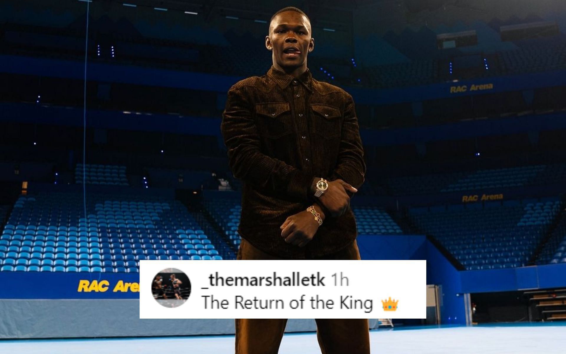 Fans react to Israel Adesanya