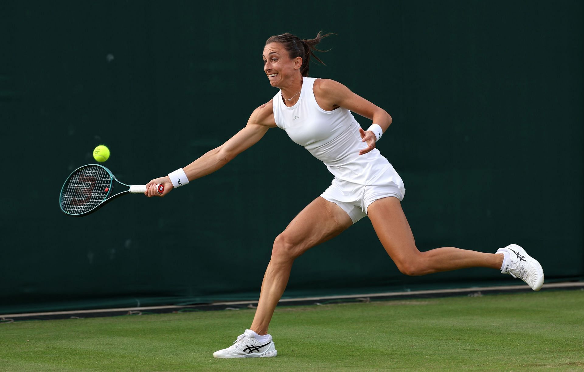 Petra Martic at the 2024 Wimbledon. (Photo: Getty)