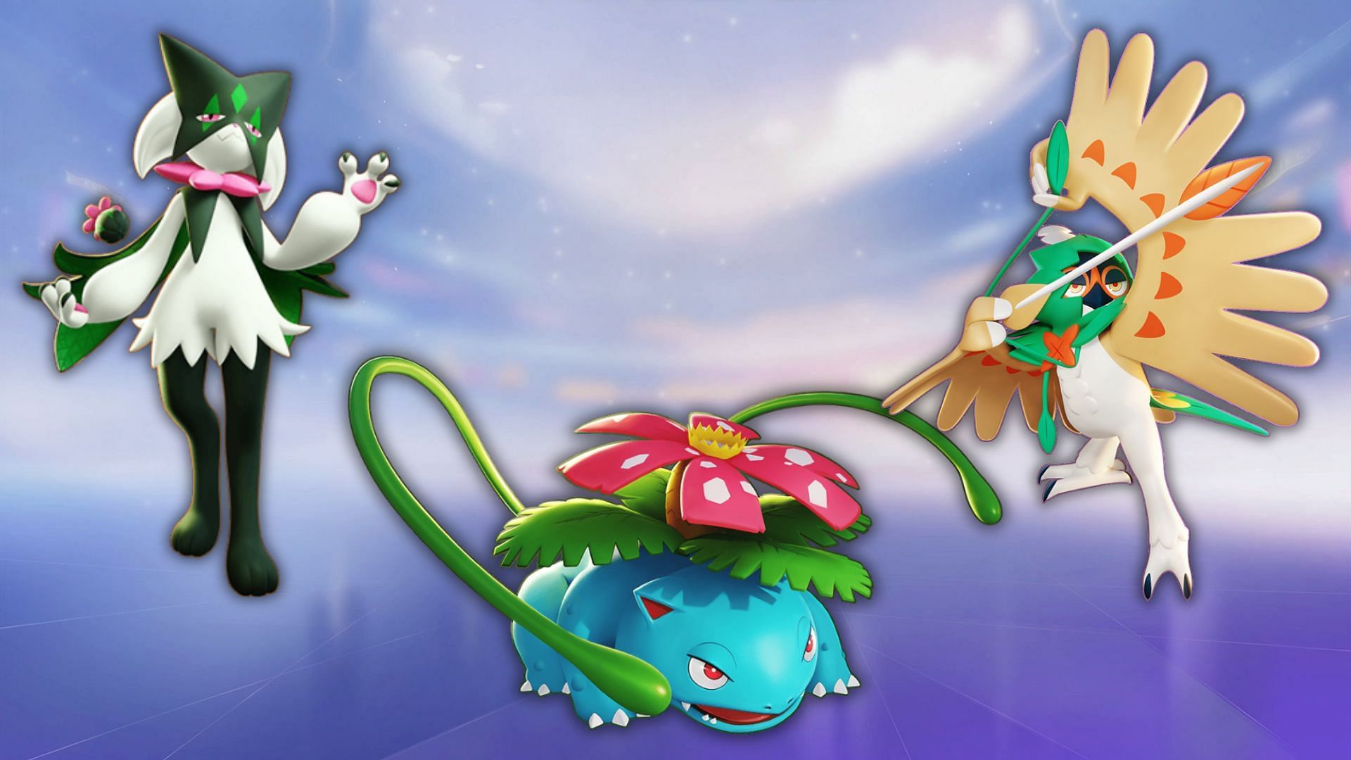 A Tier starter licenses in Pokemon Unite (Image via The Pokemon Company)