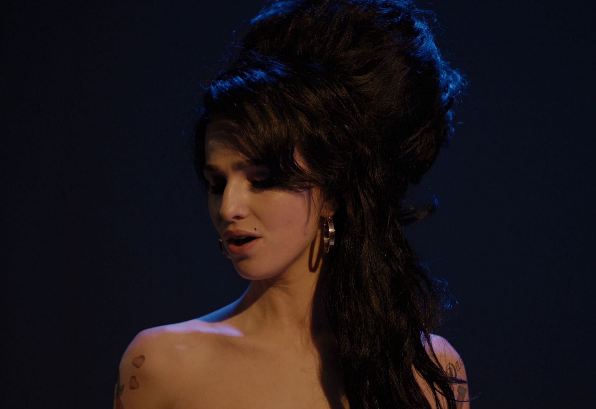 Marisa Abela as Amy Winehouse (Image via Facebook/Back to Black)