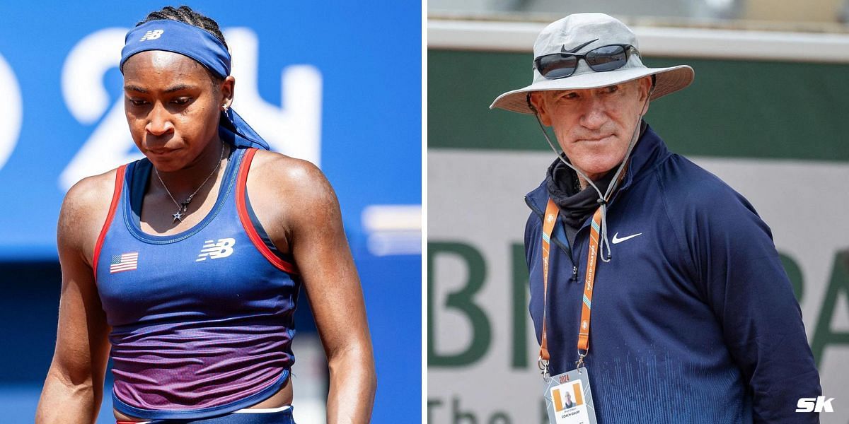 Coco Gauff and Brad Gilbert (Source: Getty)