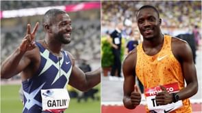 "I want to see him turn it up just a little more"-Justin Gatlin weighs in on Letsile Tebogo ahead of the Paris Olympics