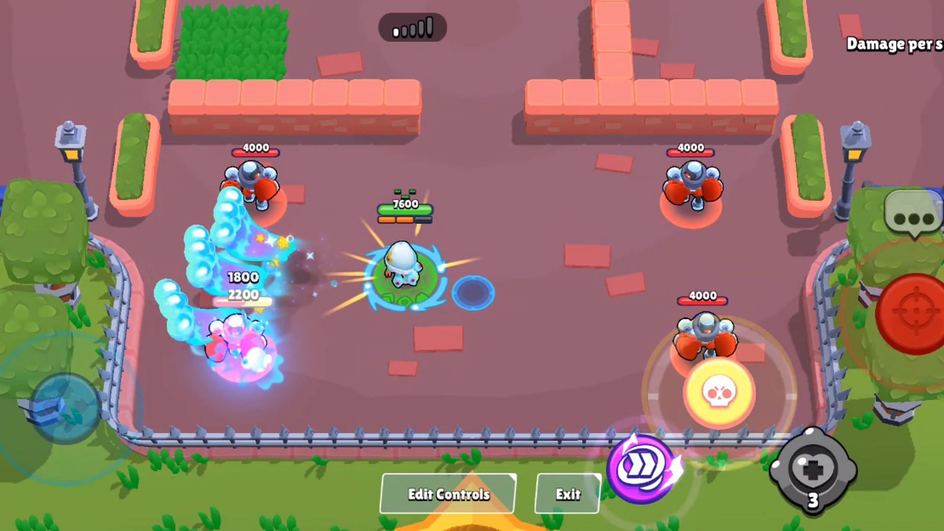 Sandy using his main attack (Image via Supercell)