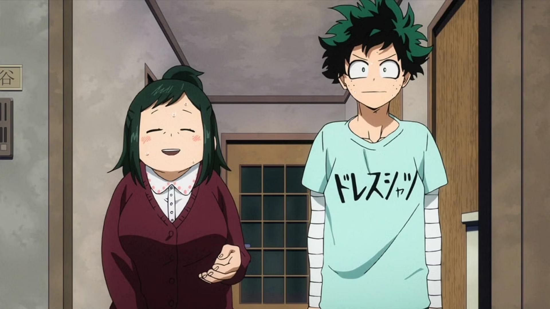 The identity of Deku&#039;s father remains a mystery (Image via Bones)