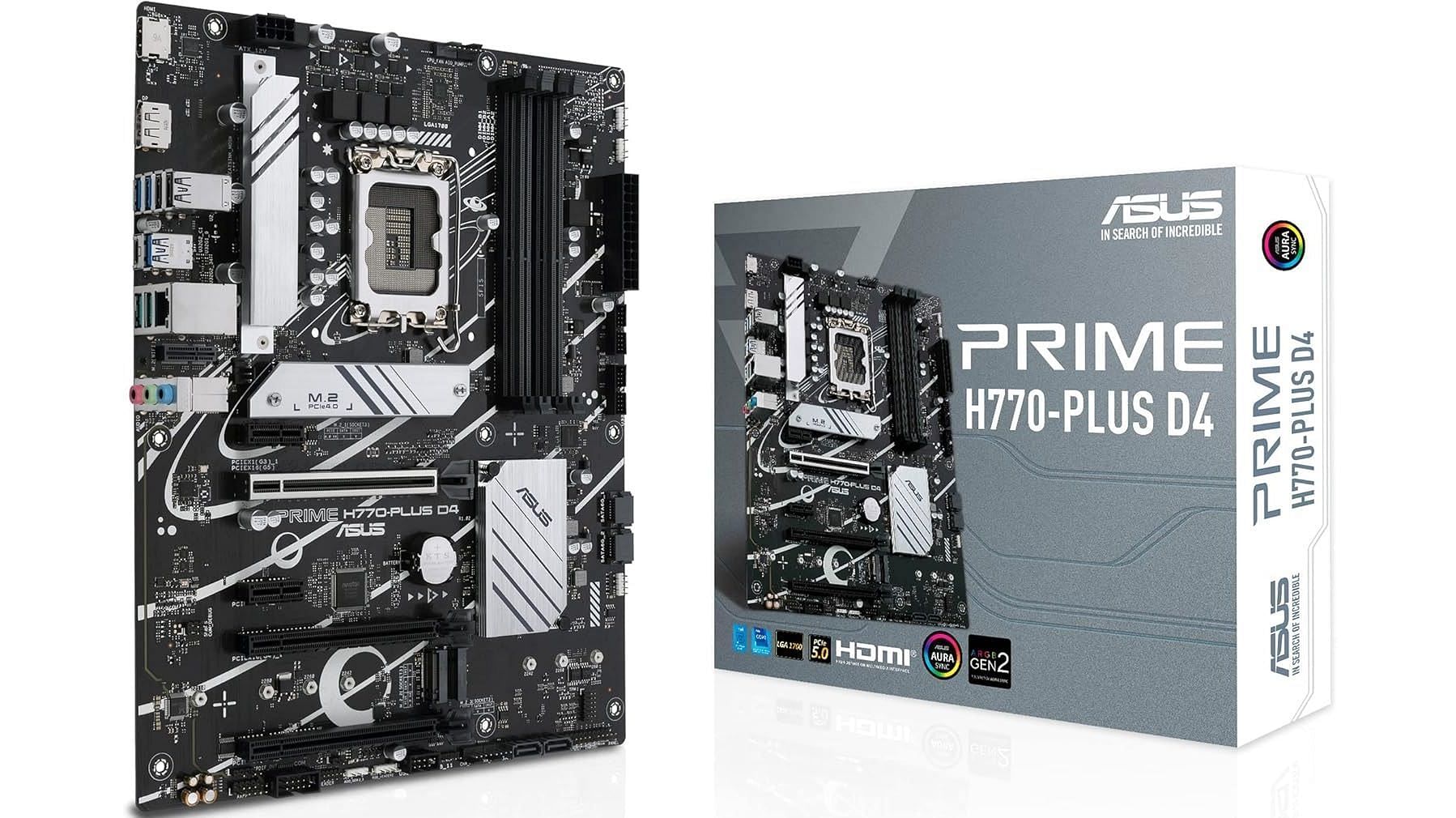 ASUS Prime H770-PLUS D4 (Image via ASUS)