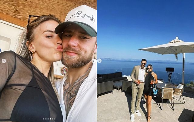 A.J. Greer and Taylore enjoy romantic Mykonos getaway (image credit: instagram.com/ taygreer)