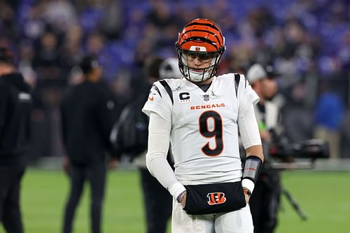 Joe Burrow during Cincinnati Bengals vs. Baltimore Ravens