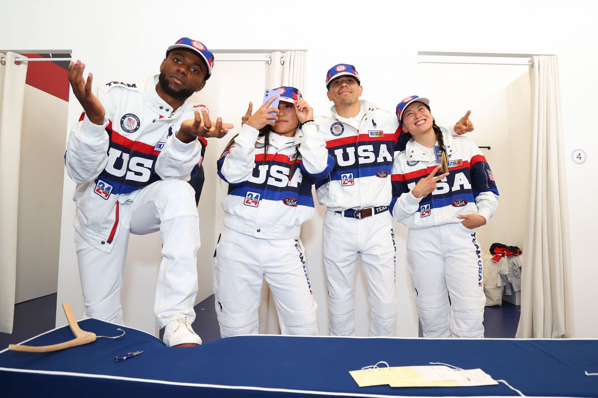 Breaking Team USA at the Welcome Experience Ahead of Paris 2024 (Source: Getty)