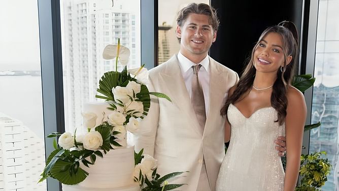 IN PHOTOS: Jake Funk's wife Hannah Ann Sluss recaps dazzling wedding reception in Miami