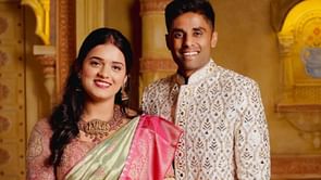 "Never thought a guy sitting across the street would get in touch"- Suryakumar Yadav's wife Devisha opens up on her first meeting with star batter