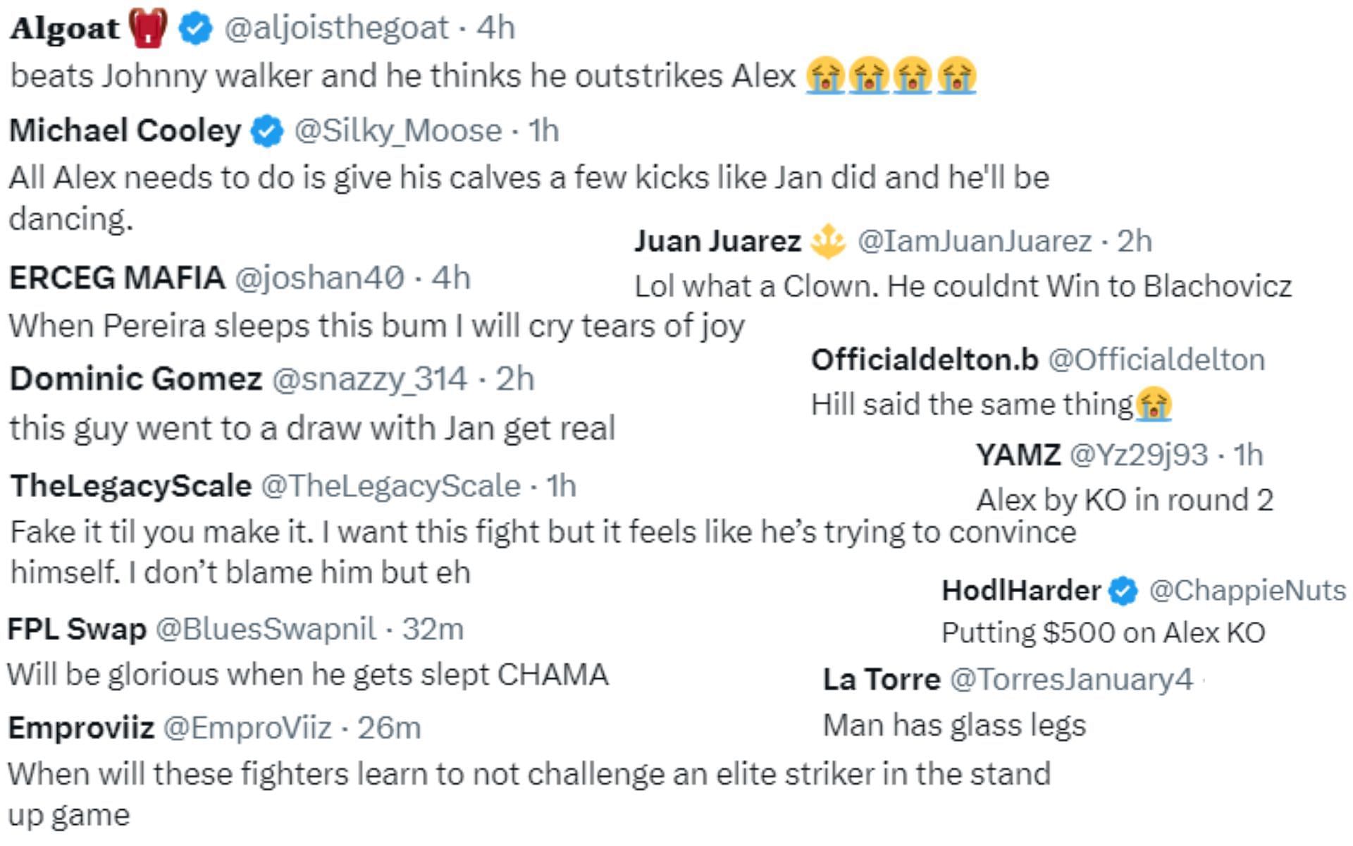 Screenshot of fan reactions to Championship Rounds&#039; post on X