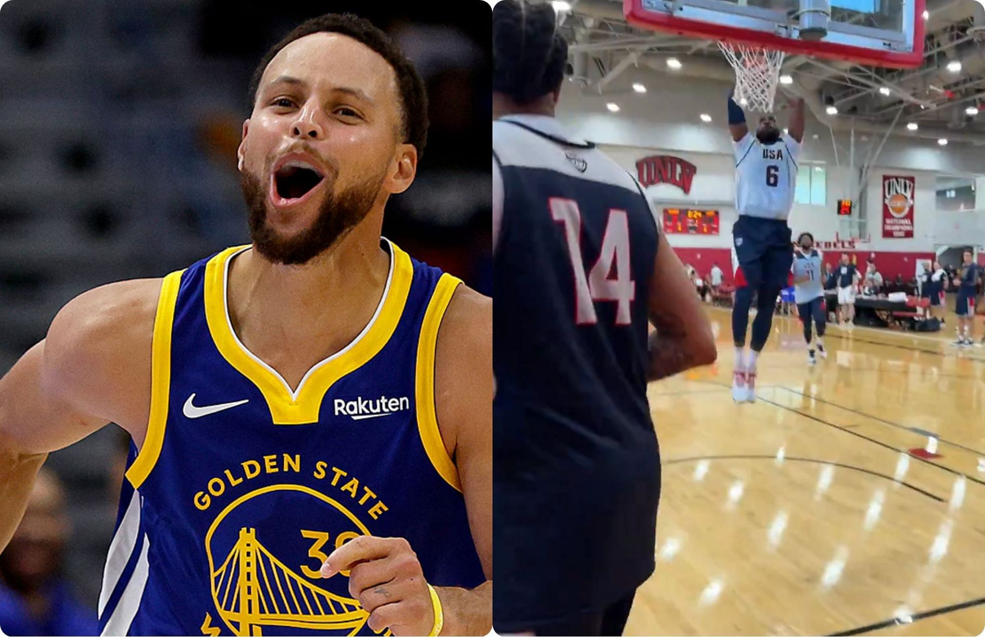 Steph Curry left in amazement over LeBron James