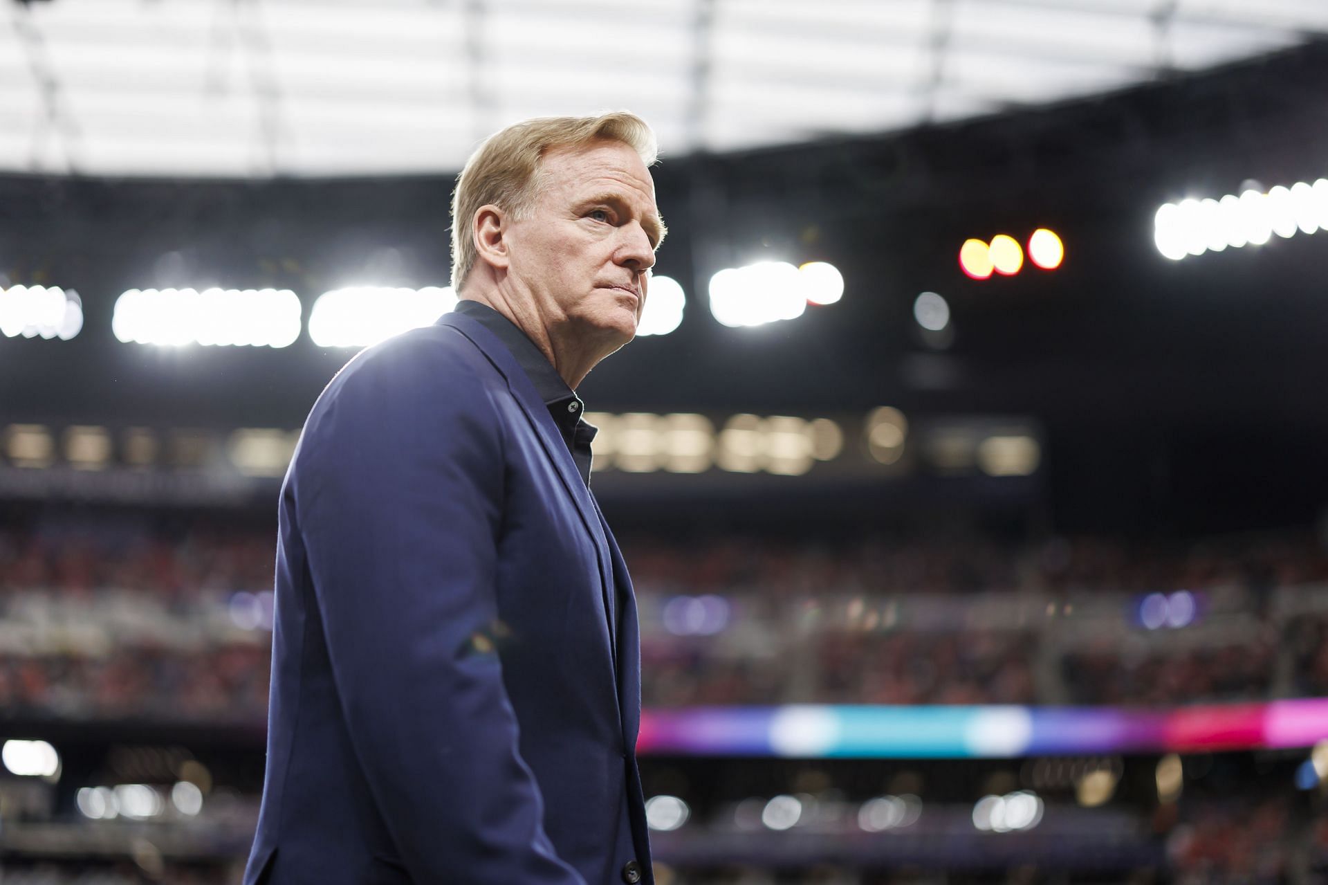 Roger Goodell at Super Bowl LVIII - San Francisco 49ers v Kansas City Chiefs - Source: Getty