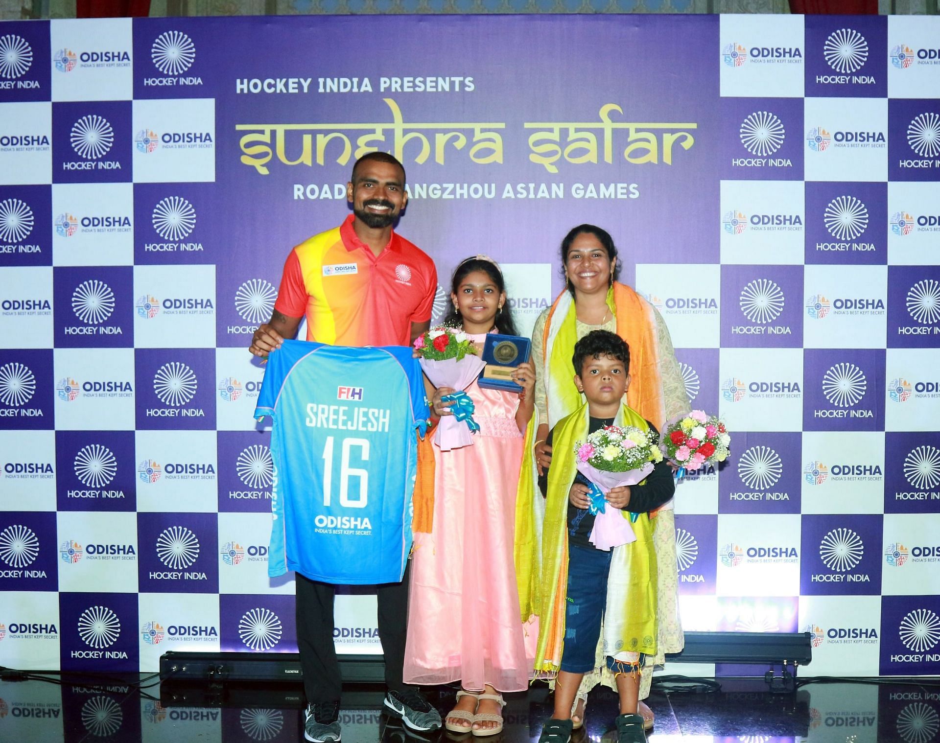 PR Sreejesh Aneeshya Sreejesh Paris Olympics 2024 Indian Hockey Team