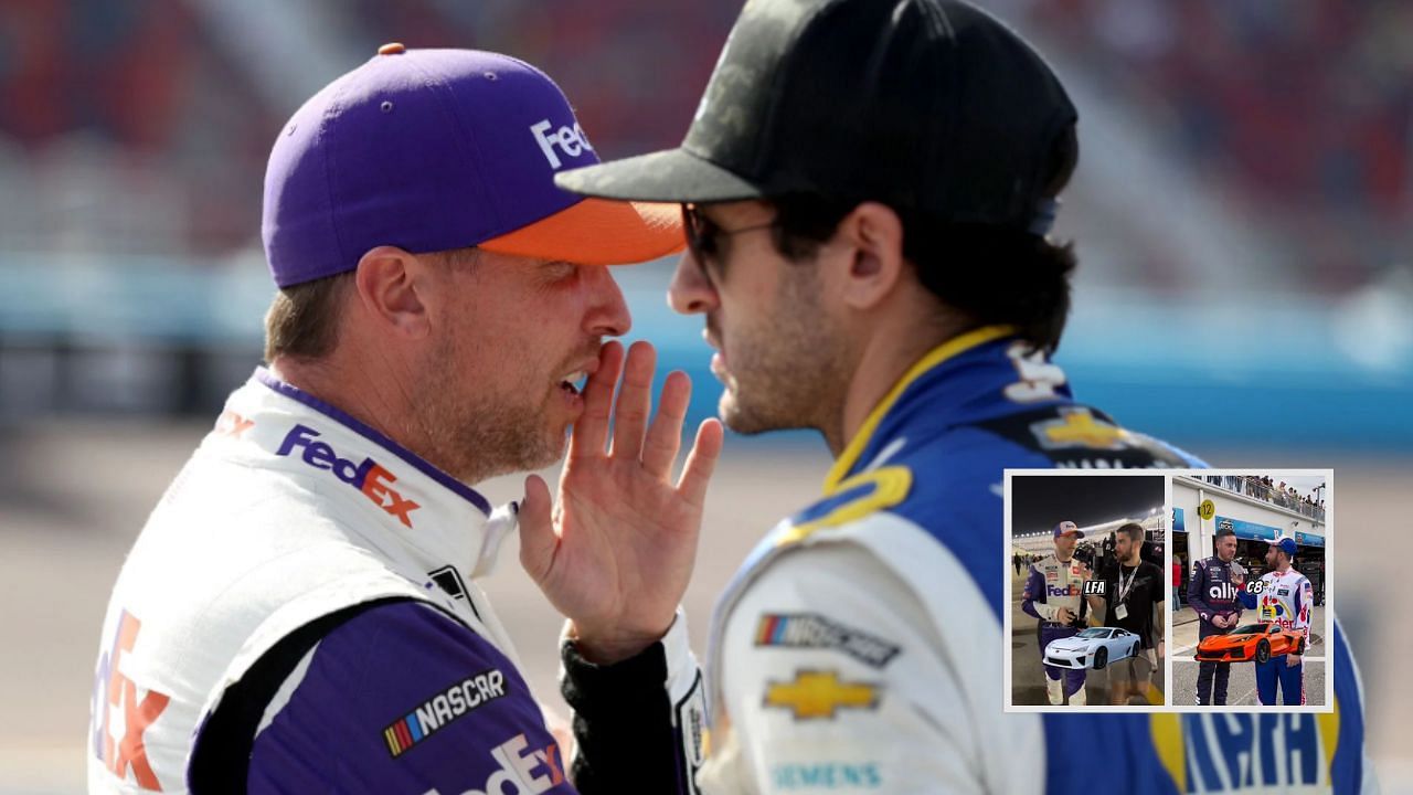 NASCAR drivers revealed their favorite cars outside the racetracks.(Image source - Getty &amp; Instagram/@chat.us.up)