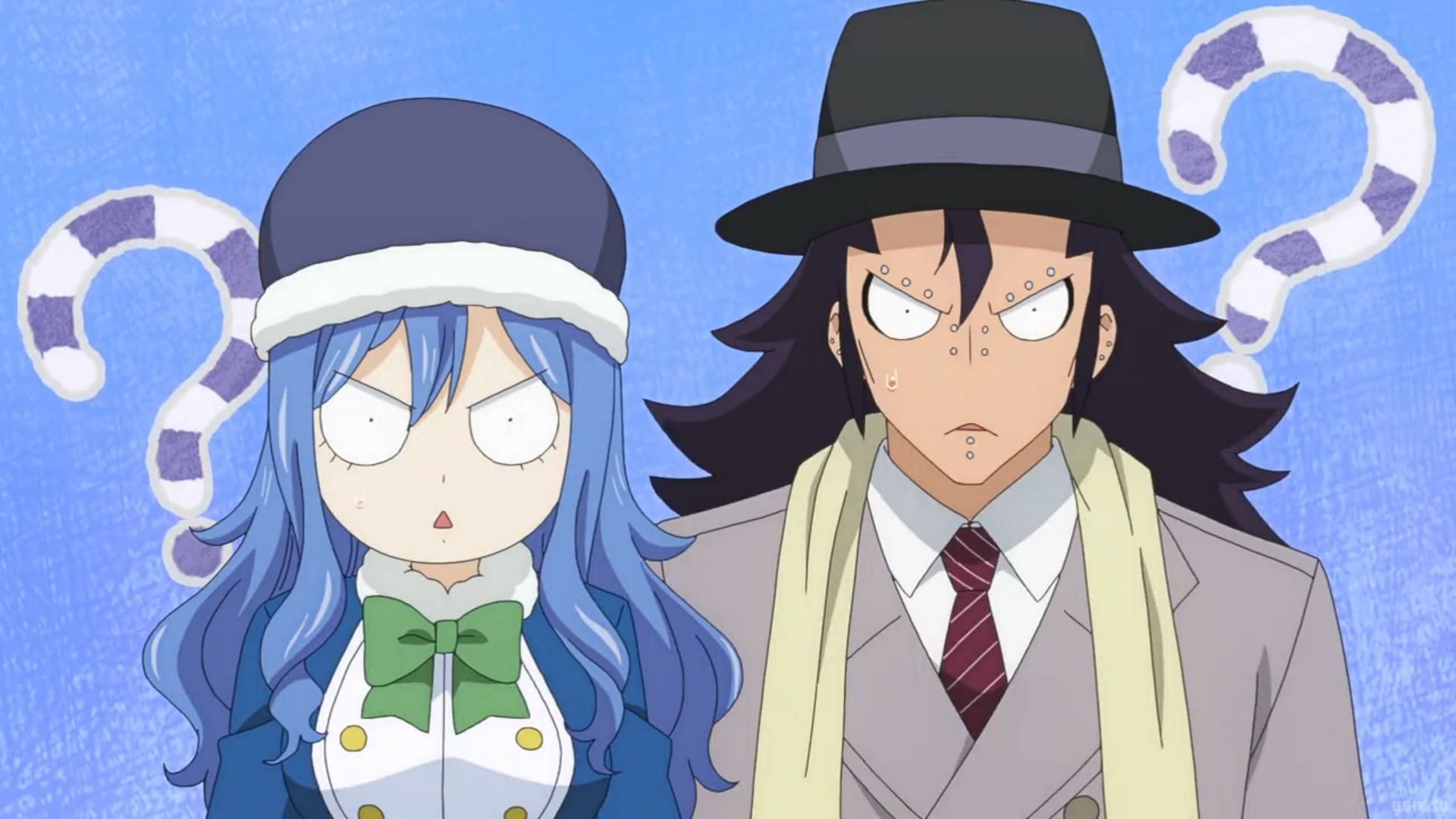 Juvia and Gajeel grow suspicious of Touka (Image via J.C. Studios)