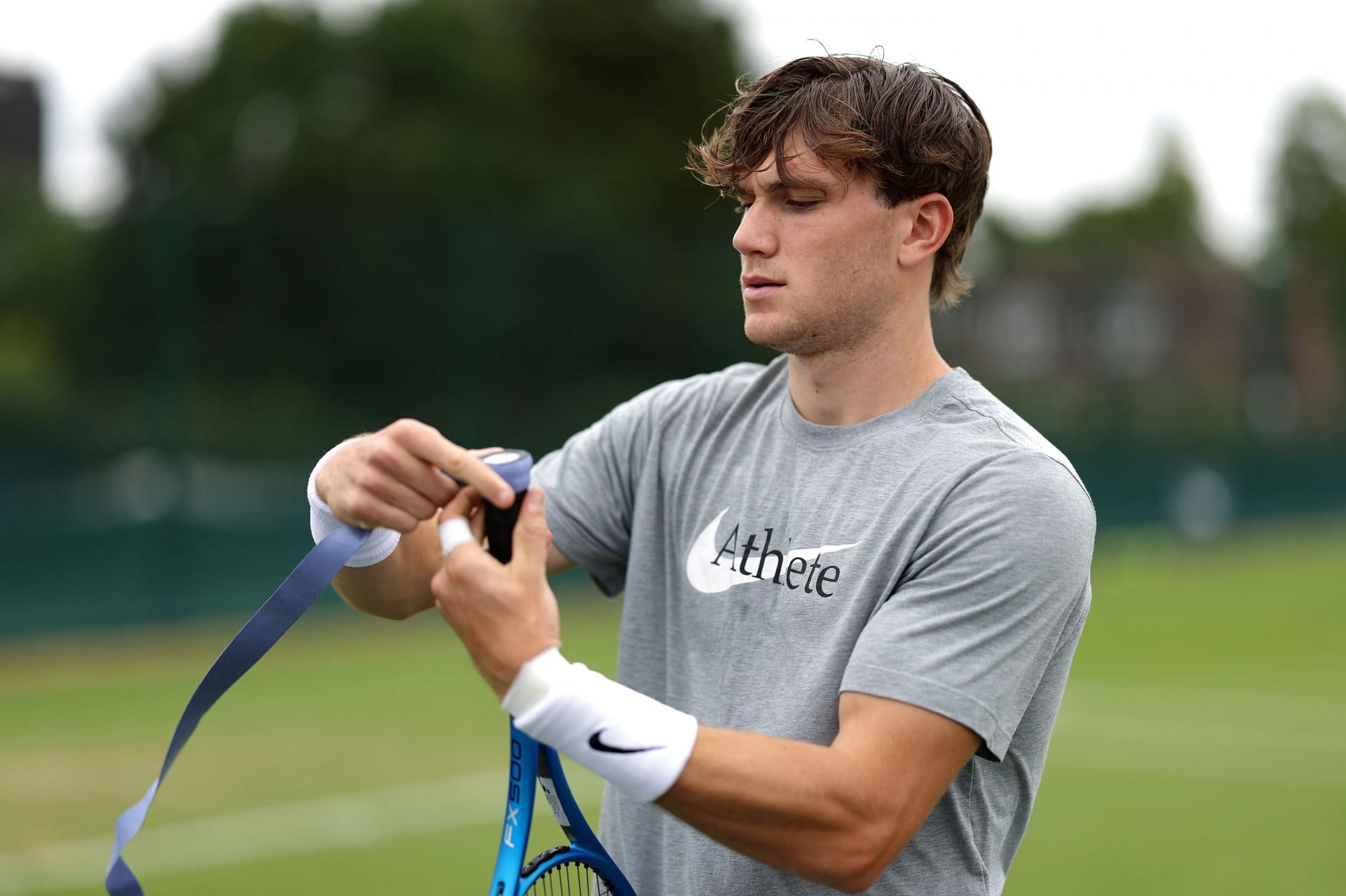 Jack Draper at the 2024 Wimbledon. (Photo: Getty)