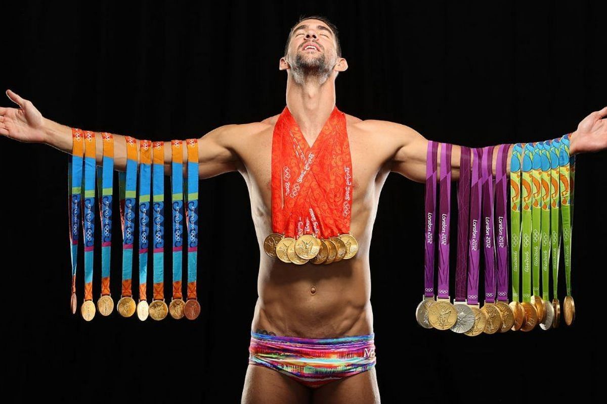 Michael Phelps Medals