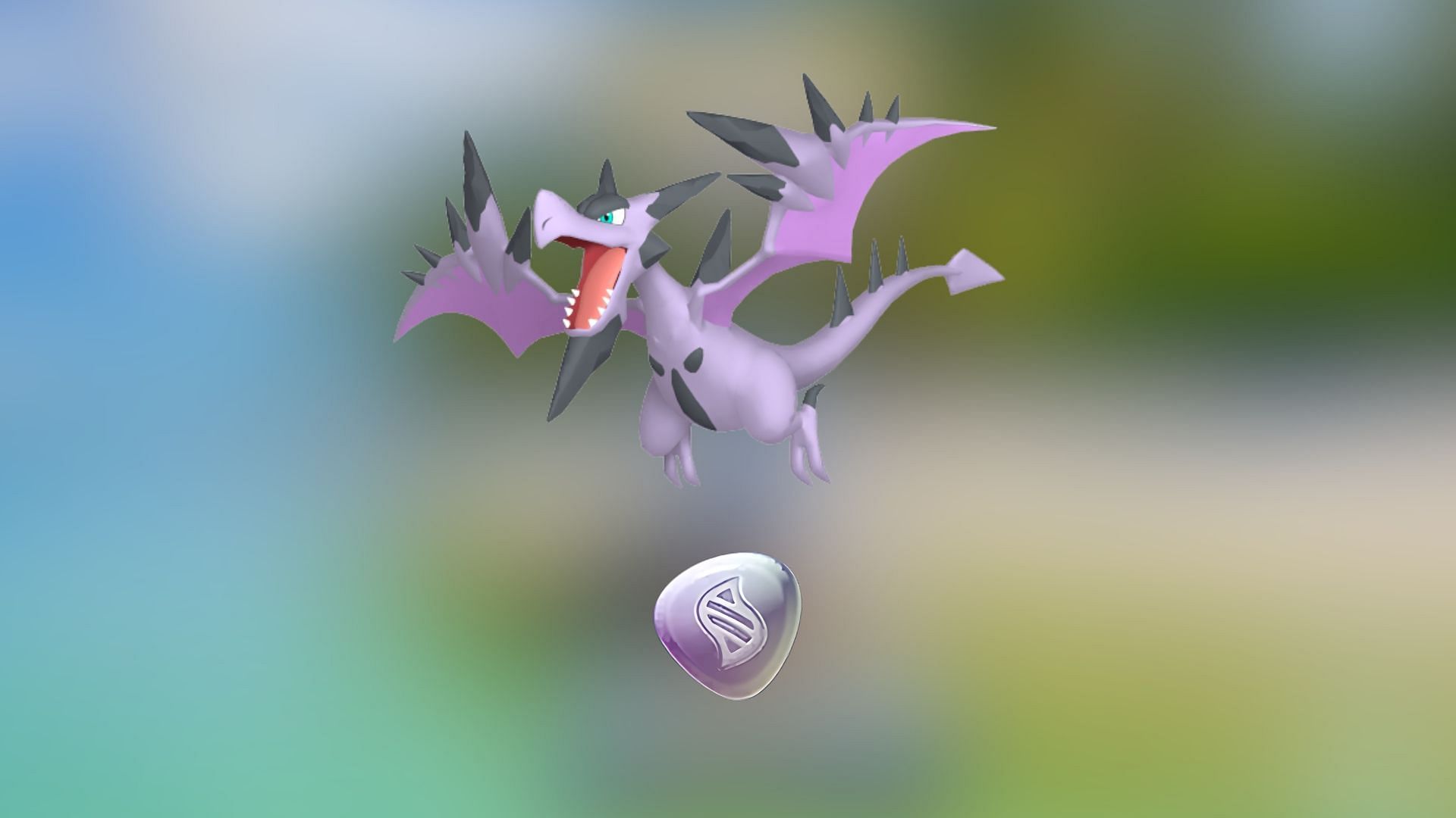 Mega Energy and Mega Aerodactyl (Image via TPC)