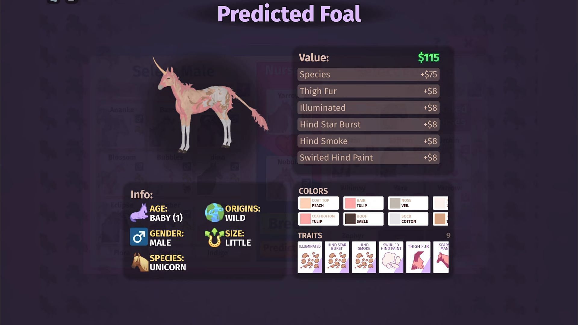 Foal Prediction (Image via Roblox || Lemon Plays Roblox on YouTube)