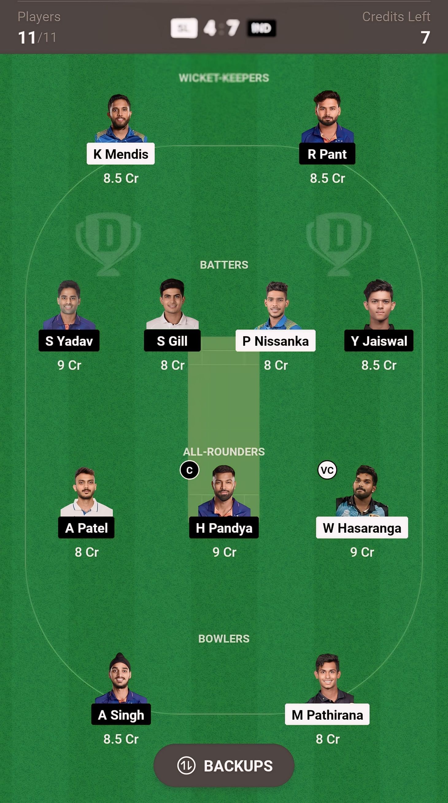 IND vs SL Dream11 Prediction: Fantasy Cricket Tips, Today's Playing 11 ...