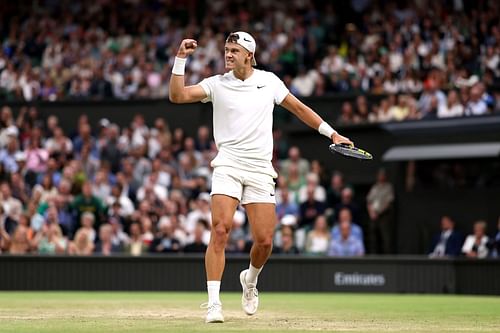 Holger Rune at Wimbledon 2024. (Photo: Getty)