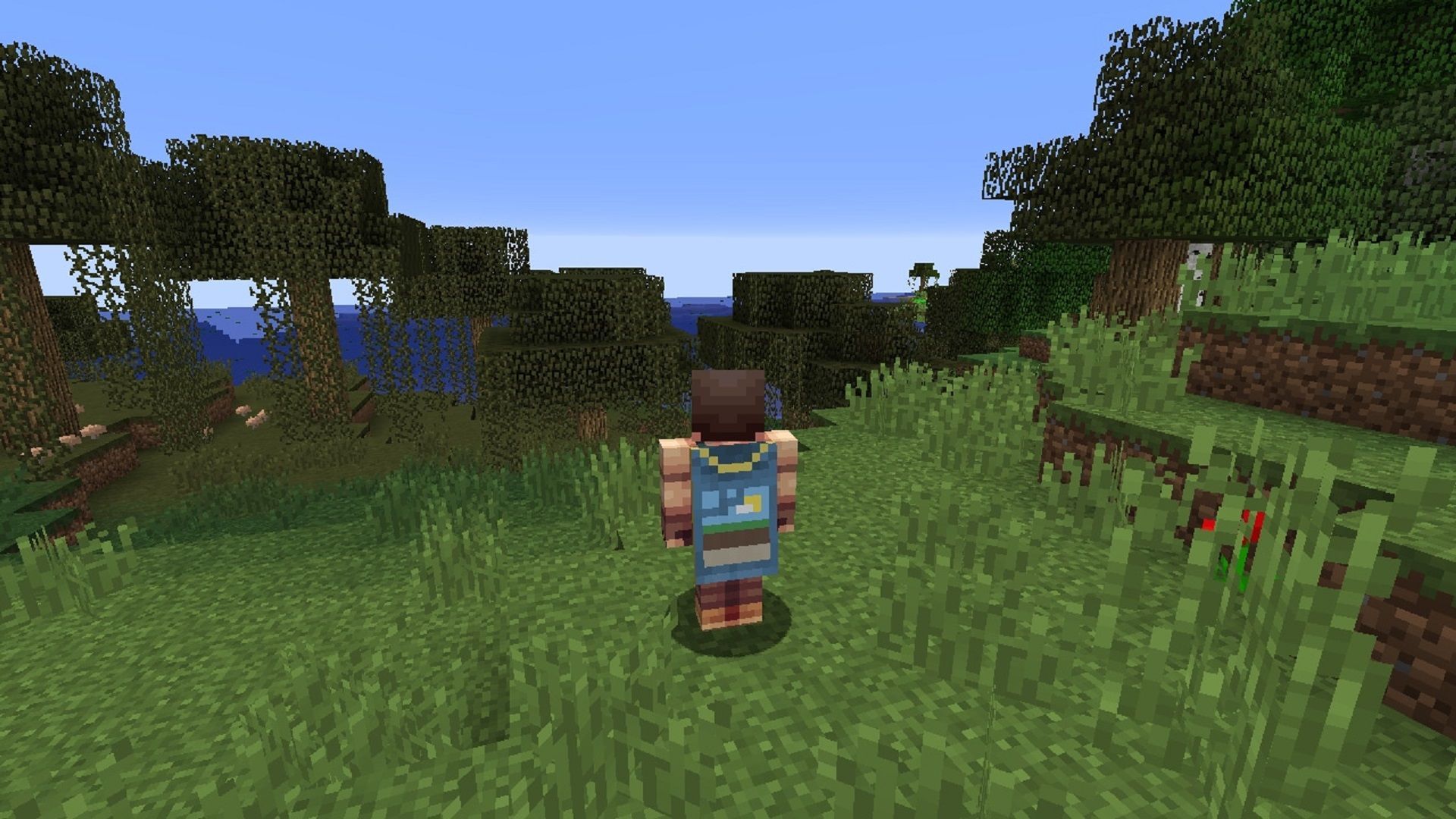 The Minecraft Java Realms Content Creator cape (Image via Mojang)