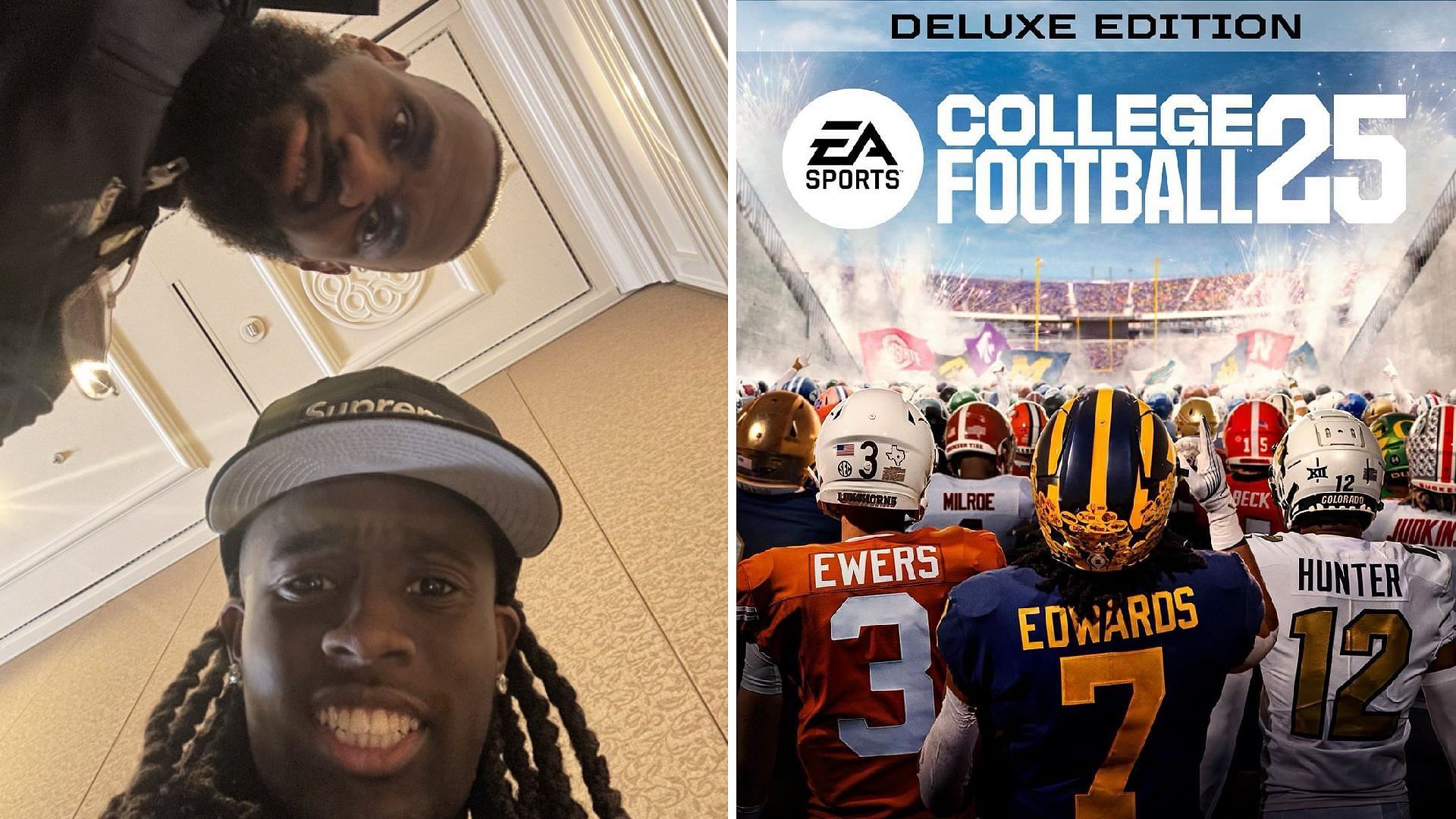 Kai Cenat might be playing EA College Football 25 with LeBron James