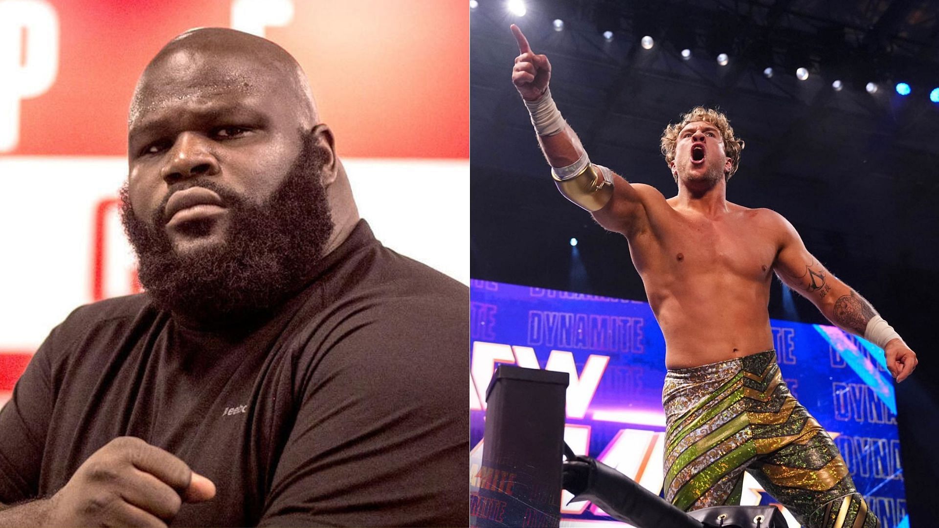 Mark Henry (left); Will Ospreay (right) [Image Credits: wwe.com, Will Ospreay on X]