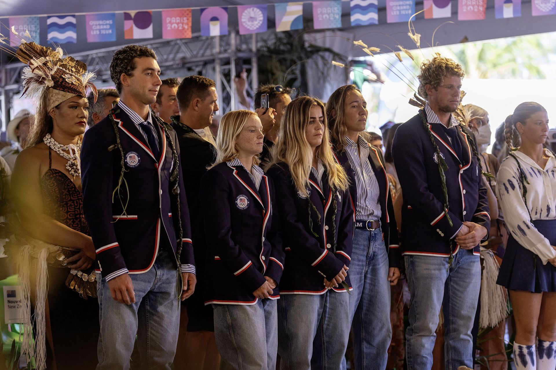 Paris Olympics 2024: Team USA during the opening ceremony (Photo-Getty)