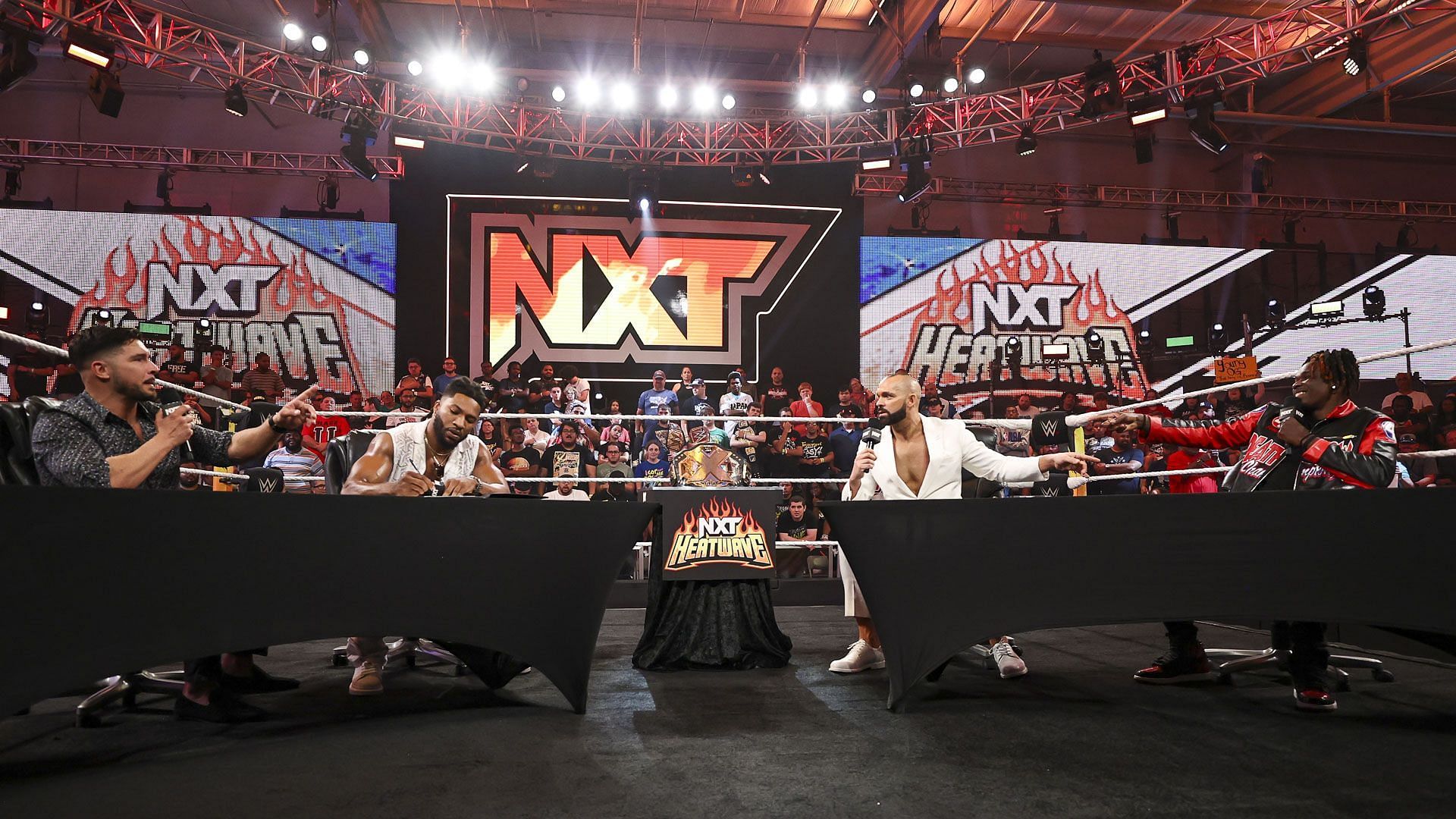 NXT Heatwave is on the air (image credit: WWE NXT on X)